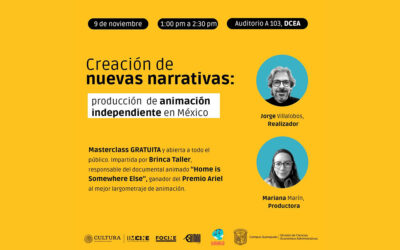 Cine La Mina invita a Master Class